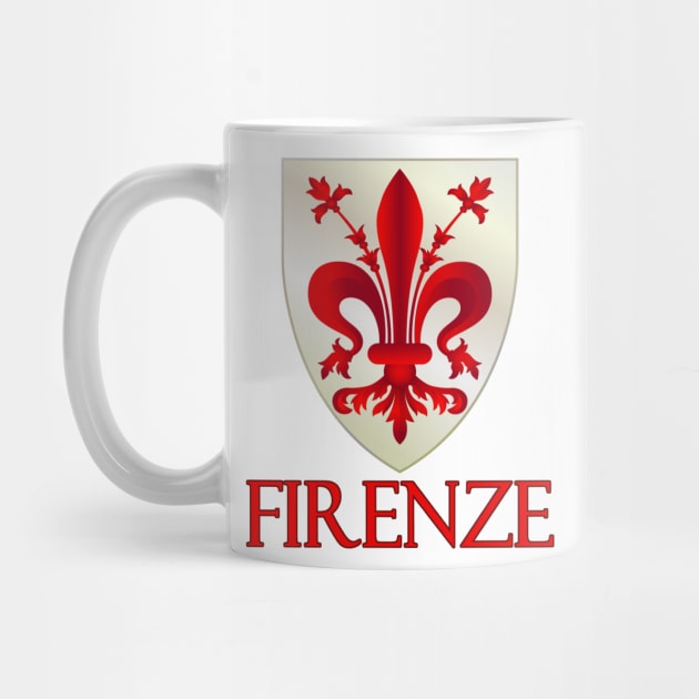 Firenza (Florence) Italy - Coat of Arms Design by Naves